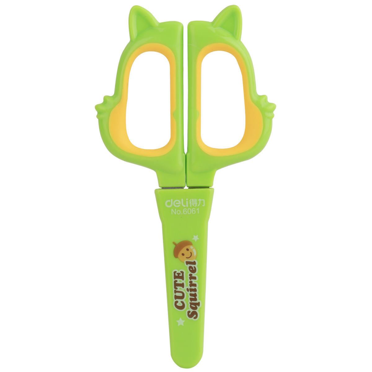 Cartoon scissors, children's protective case for early age
