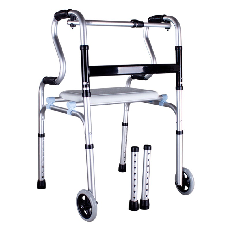 La ayuda que camina de Jishide para los ancianos que caminan ayuda que camina de la aleación de aluminio para las muletas cuadrúpedas discapacitadas que caminan ayuda para los ancianos que caminan ayuda