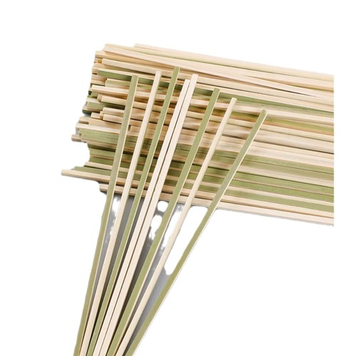 Sakabuki Green Bamboo Skewers, Japanese Style Disposable Charcoal Grill Lamb Skewers, Commercial Pack