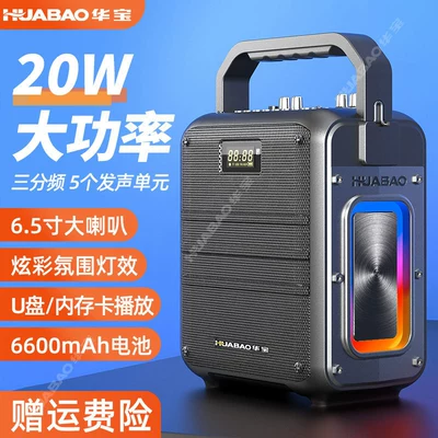 Large Volume Portable Home – Car speaker/subwoofer