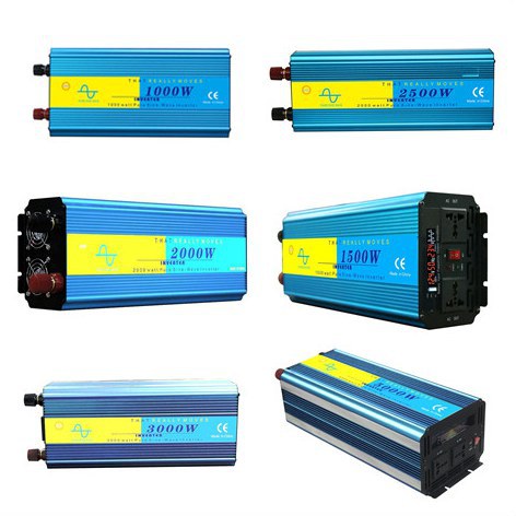 大功率1KW~5KW纯正弦波逆变转换器带双插座和双风扇LCD可视化屏幕