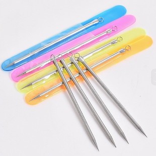Wholesale Double-Headed Stainless Steel Acne Needle, Acne Needle, Beauty Needle, Acne Removal, Blackhead Removal, Acne Squeezing Tool