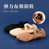 Plastic cloth dance shoes female adult soft bottom practice shoe -shaped cat claw shoes children's lace ballet shoes yoga shoes