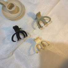 掐子磨砂中号抓夹发夹女小夹子头饰发卡鲨鱼夹高马尾爪夹固定神器