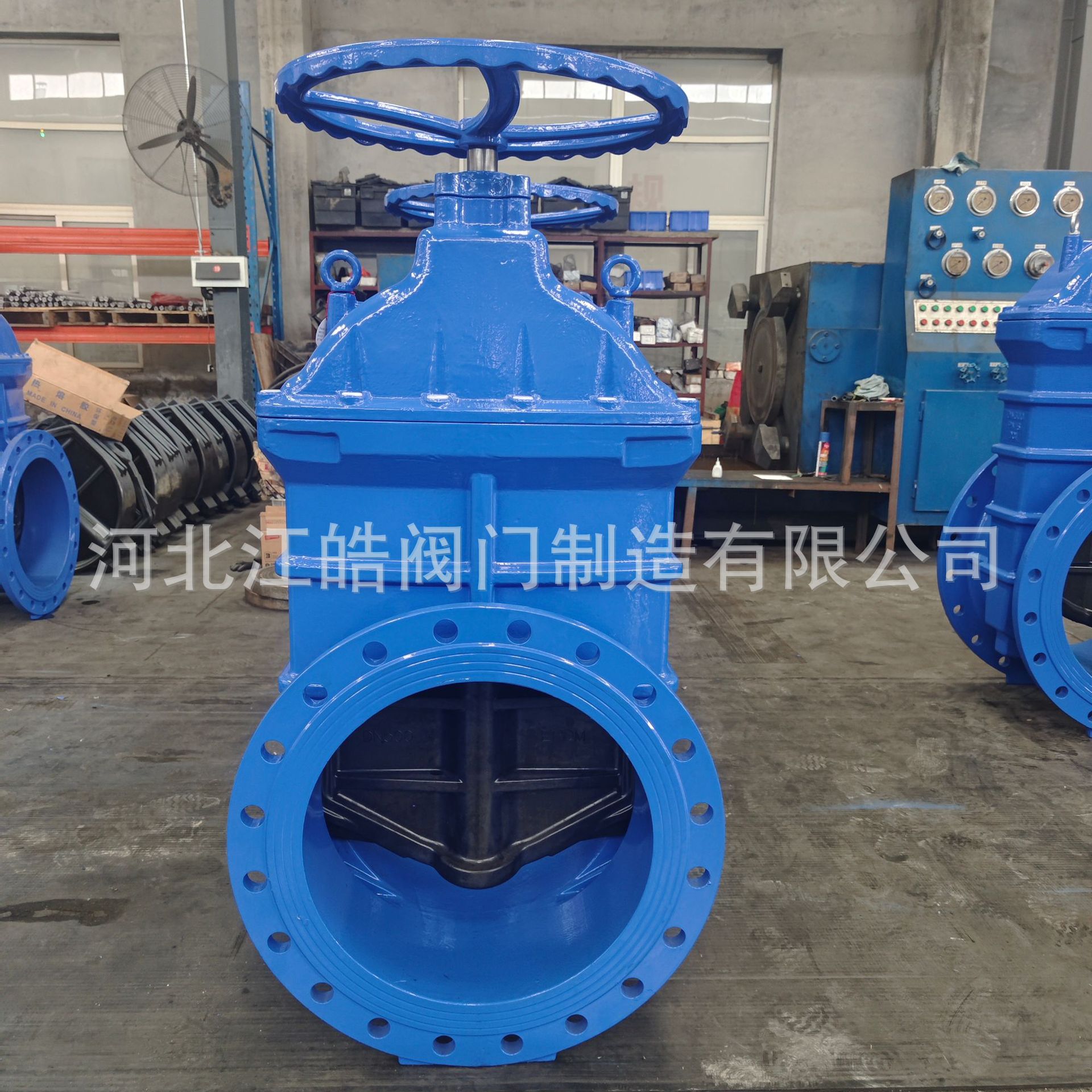 江皓厂家供应大口径闸阀阀门法兰消防暗杆楔式Z45X高标密封