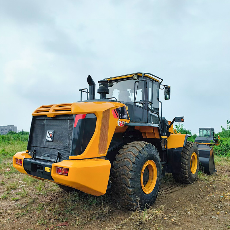 Comercio exterior venta directa Liugong 856H carga de 5 toneladas cargadora de carretillas elevadoras de neumáticos 956L956F50