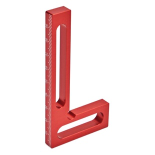 Aluminum Alloy square ruler height ruler 90 degree square ruler Woodworking measuring tool marking ruler