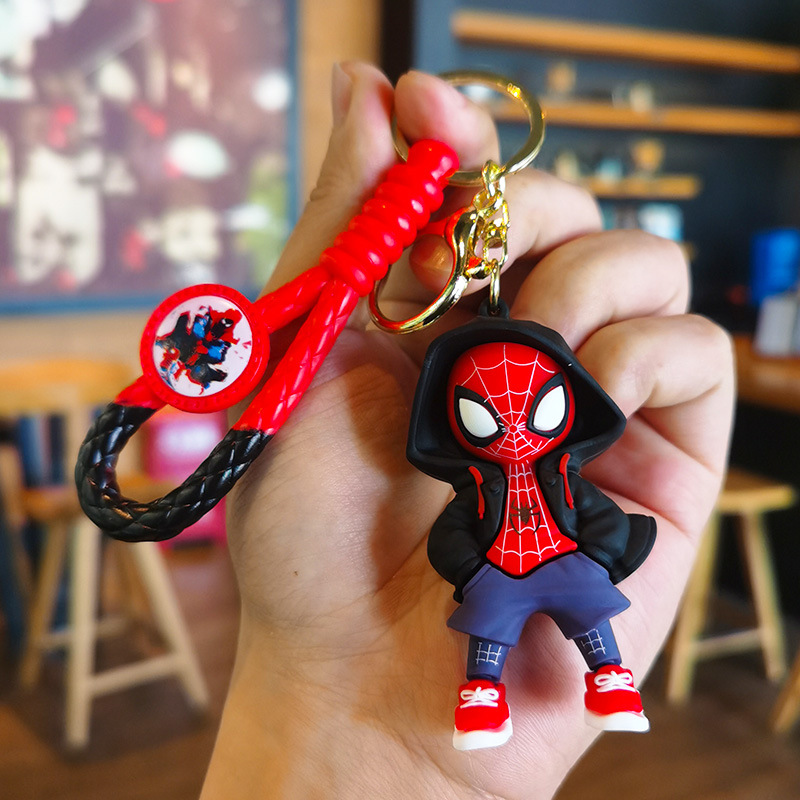 Chaqueta explosiva Spider-Man compilación de marvel llavero muñeca máquina de comercio exterior regalo de mano pequeño regalo image 3