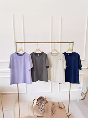 2025 Summer New Japanese Style Wrinkle-Resistant Quick-Drying Outdoor Lightweight Breathable Waterproof Loose Patchwork T-Shirt