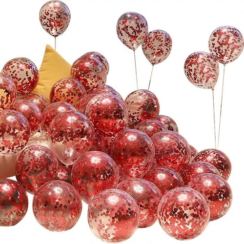 12-inch 18-inch sequined balloons manufacturer wholesale wedding room layout birthday party cross-border package decorative latex balloons