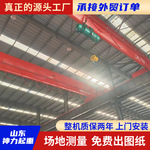 5吨电动遥控式单梁行车航吊污水处理厂用小型10吨单梁桥式起重机