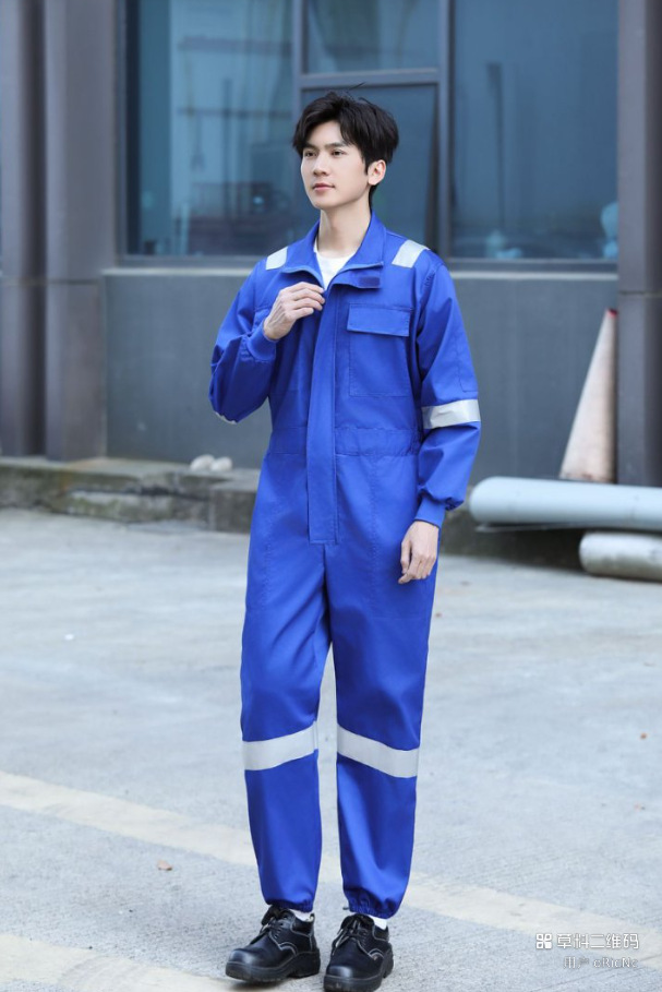 Mezcla de algodón puro, poliéster y seda, resistente a las manchas y al desgaste, ropa de protección para reparación de automóviles y soldadura, ropa de trabajo de una pieza a prueba de polvo, conjunto de traje de una pieza para hombre.