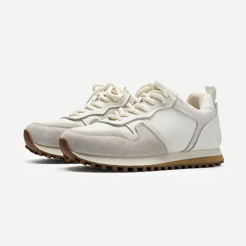 Xiaozhong gaufre Forrest Gump printemps hommes mode chaussure Design sport conseil loisirs Jogging petites chaussures blanches hommes_voghion.com