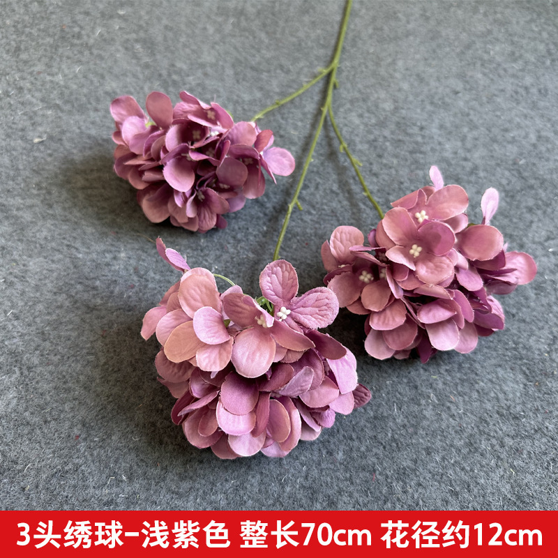 造花のアジサイのウェディングシーン装飾、花束、造花ブーケ、アジサイの造花、造花ブーケ、造花|undefined