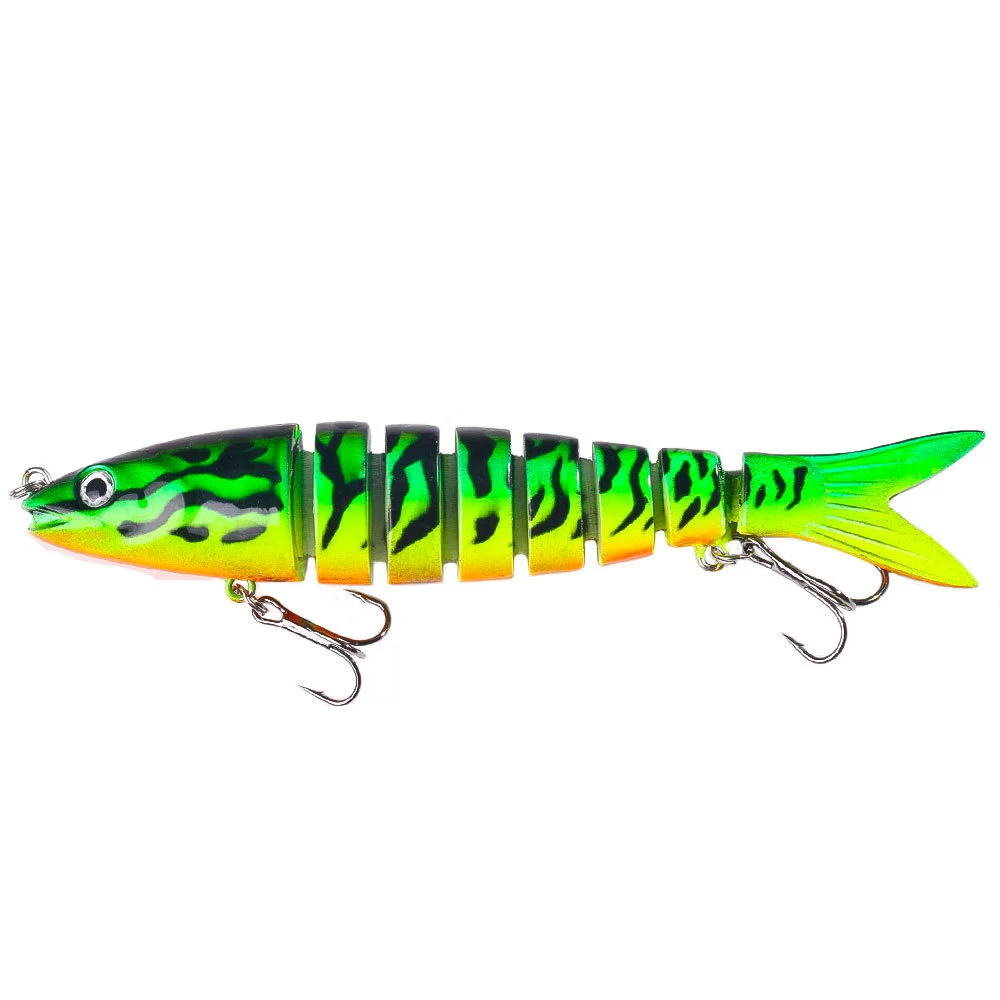 Многоотсековая рыболовная приманка (HENGJIA JM063) — 13.4 см, 18 г, 6 крючков