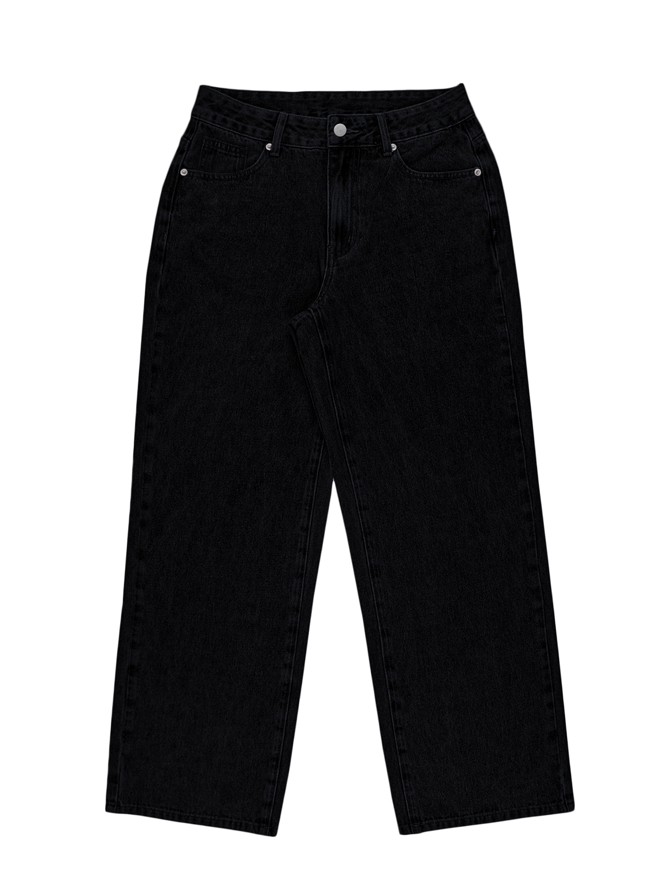 ​​Women's High Waist Loose Fit Jeans With Bow Embroidery - Trendy Casual Denim Pants For Everyday Comfort​​_ecoleips.com