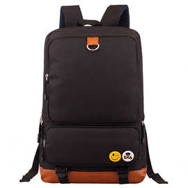 新款印花青少年学生书包大容量旅行包男女双肩背包