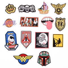 Cross-border hot selling fashion Amazon embroidered flower seal patch patch clothing decoration repair backpack shoe and hat patch