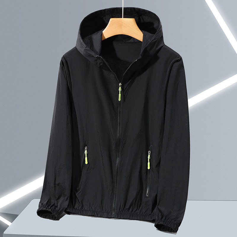Men's Clothing Men's Outdoor Sportswear Sun Protection Clothing Seeker Printed Sun Protection UPF Clothing Lightweight_voghion.com