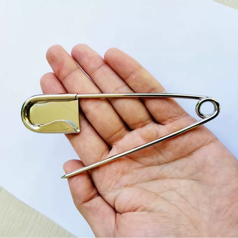 Большая булавка, брошь ручной работы, сложная игла, 12.7 см