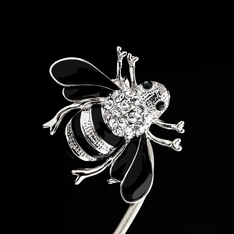 Cute Bee Brooch Pin Decorative Accessory For Clothes And Dresses_voghion.com