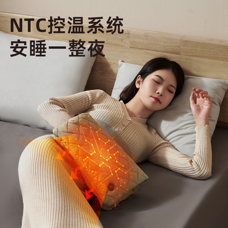 Zhigao calentamiento de mano sin agua bolsa de agua caliente enchufe caliente constante bolso de pluma algodón de grafeno portátil calentador eléctrico para bebé
