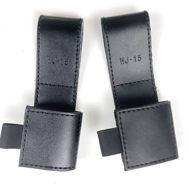 New T Model Stick Set Cowhide Security Guard Duty Tactical Safety Protection Leather Hanging Pants Waist Triple Stick Set