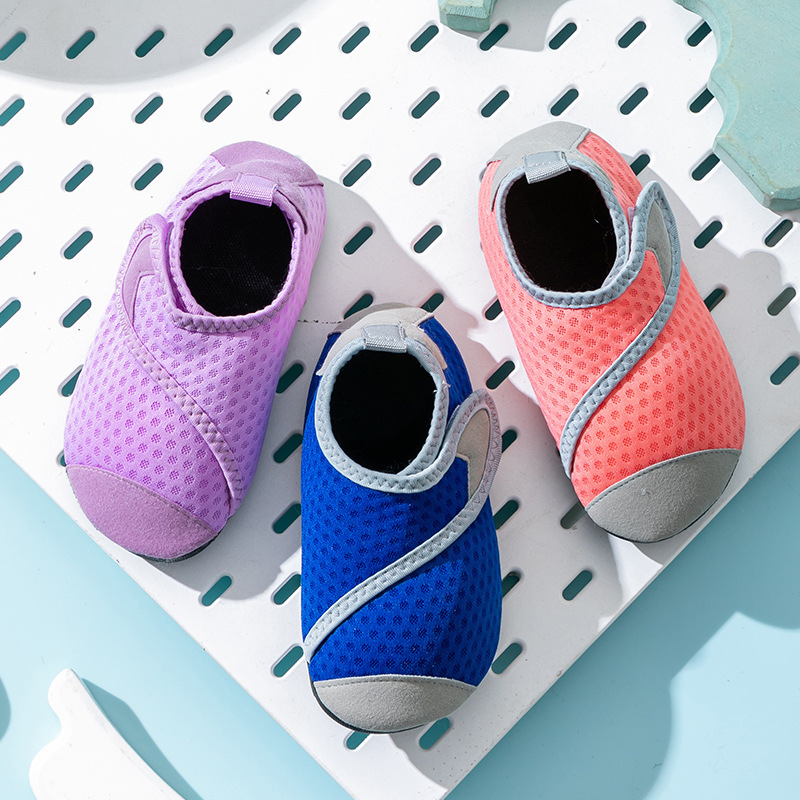 Children's Floor Socks and Shoes Baby Non-Slip Breathable Socks Thickeneded Male and Female Infant Early Education Adult Family Indoor Shoes and Socks