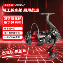 群海渔具OEM贴牌代工 ARMOROS系列无间隙渔轮渔具鱼线轮纺车轮