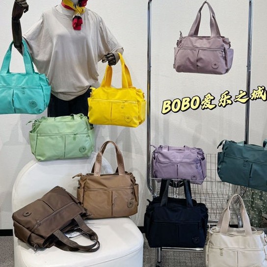 博卜秋季新品爱乐之城系列时尚简约女士手拎手提单肩斜跨布包