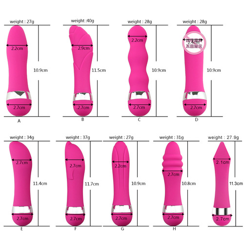 Wholesale of adult products, 6 models of mini vibrators, mini AV massage sticks, female appliances, AliExpress foreign trade