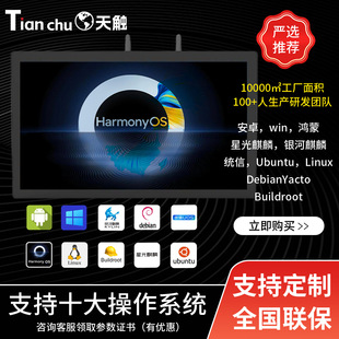Sky Touch Intelligent Hongmeng All-In-One Capacitive Touch Waterproof Deepseek Host Monitor Industrial Computer