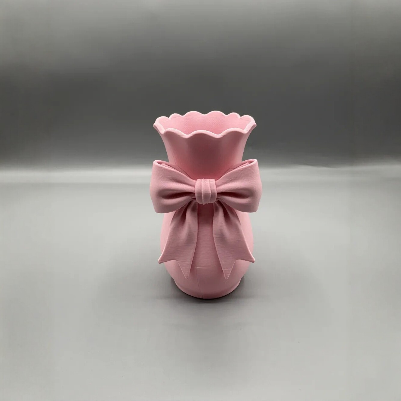 Coquette蝴蝶结花瓶 粉色蝴蝶结花瓶摆件创意家居装饰品可爱少女