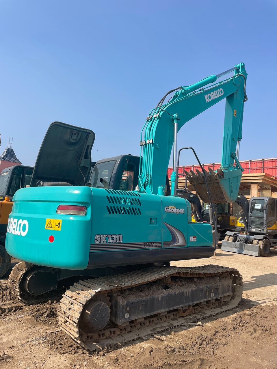 Excavadora de segunda mano 9.5 Chengxin Shengang 130 120 200 Excavadora China Exportación de envíos al extranjero