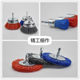 Cross-border Hot Sale Nylon Wire Grinding Head with Handle Grinding Wire Brush Redwood Furniture Deburring Hexagon Handle Grinding suit