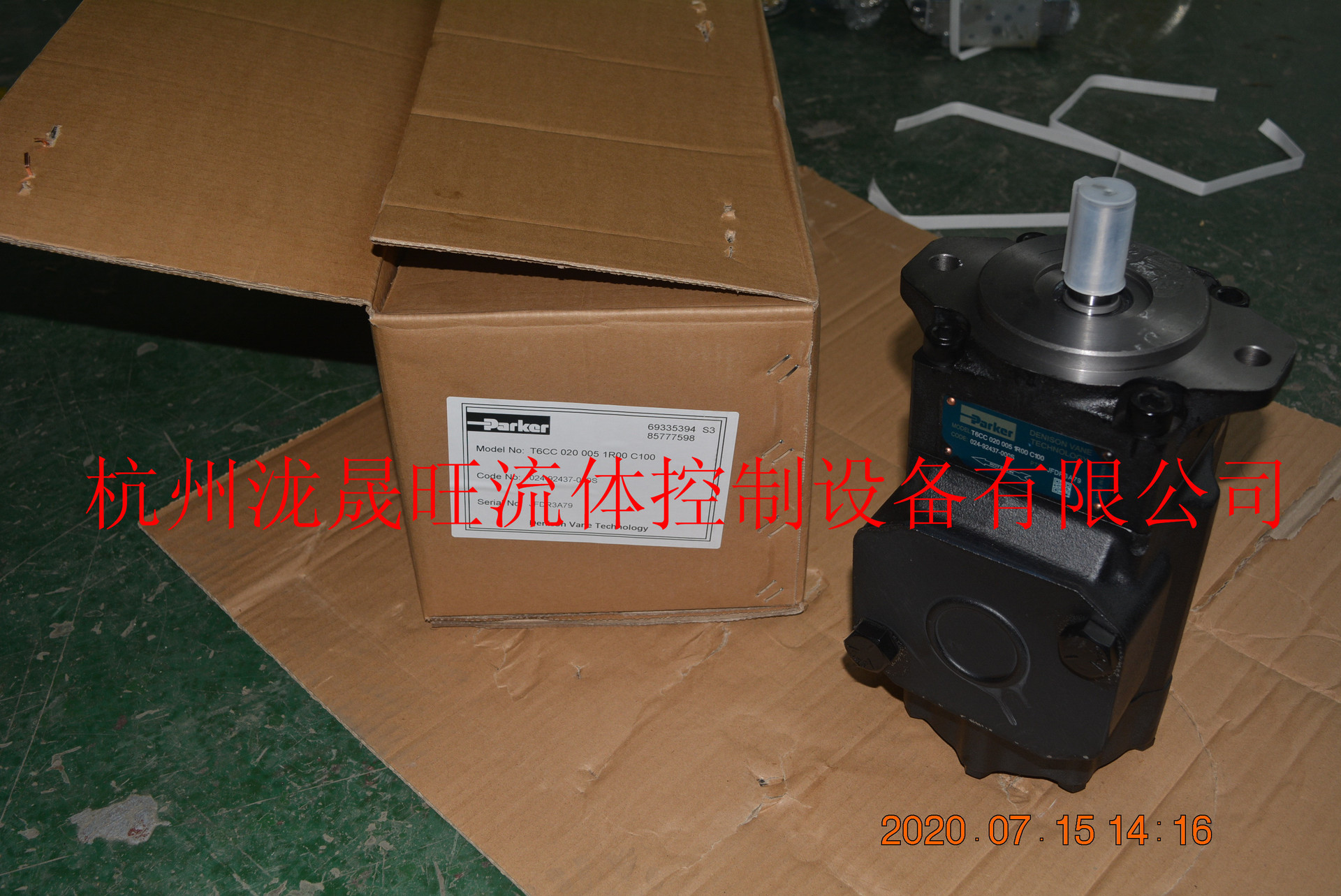 (派克)Parker高压叶片泵T6CC-020-005-1R00-C100特价供应