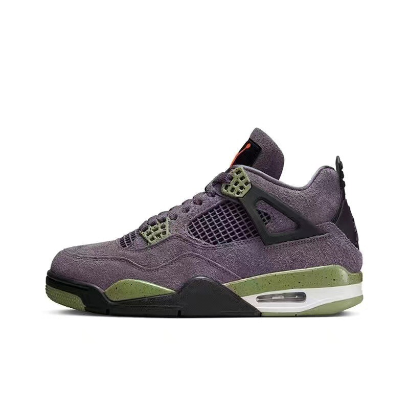純正オリジナル AJ4 バスケットボールシューズ 電動スポーツシューズ ホワイトセメント ミッドナイトオーリー 男女カップル スポーツトレンド|undefined