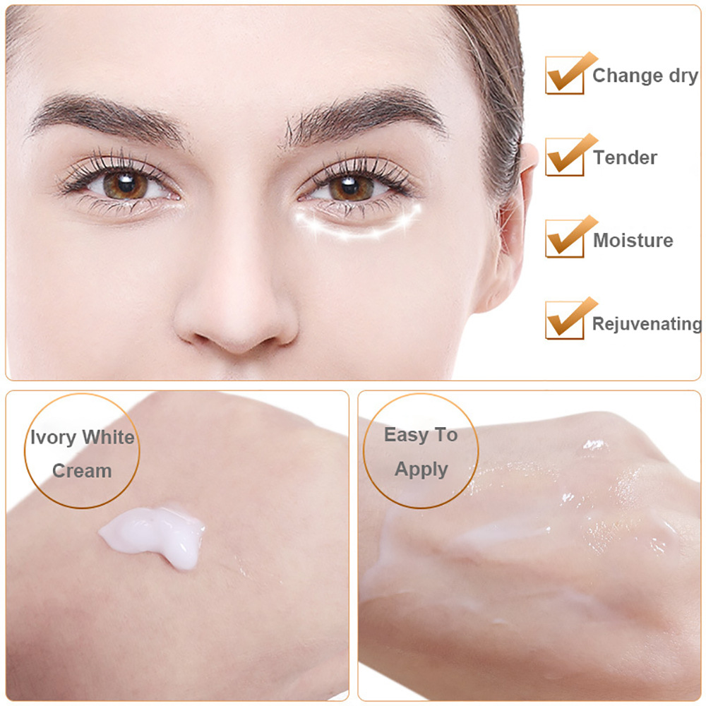 Cross-Border Aichun Snail Eye Cream Moisturizing and Brightening Cross-Border Factory Eye Cream Skin Care Products Wholesale Eye Cream