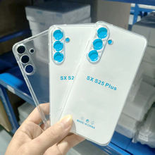 适用SAM三星A06 5G透明TPU手机壳1.5mm高透直边TPU透明防摔保护套