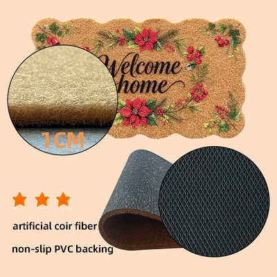 Avtomobil döşəmə paspasları — imitation coconut palm fiber doormat