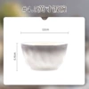 Dandy gradient gray 4.5-inch rice bowl