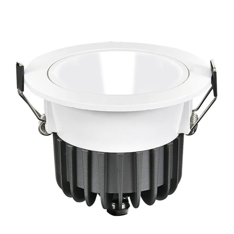 Fabricantes directamente suministrados downlight incrustado proyecto de hotel techo anti-deslumbramiento downlight led baño impermeable sin lámpara principal