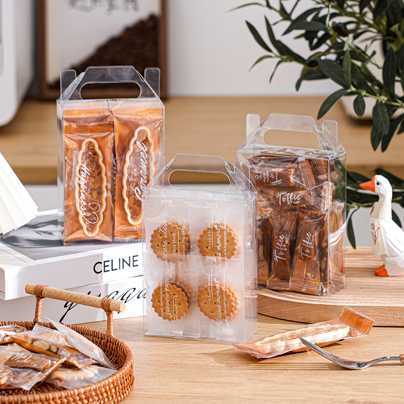 Caja de embalaje de barco de arroz pegajoso en línea, caja de regalo de caramelo portátil, almendra nougat, caja de nieve, caja de embalaje de galletas