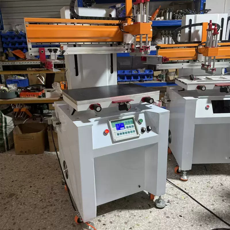 4060高精密电动平面丝印机 钣金件标牌平面手机玻璃屏平面丝网机