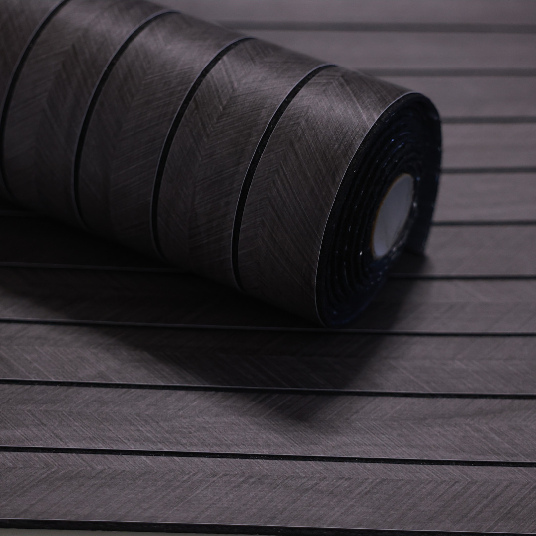 다크 그레이 피쉬본 패턴 [방수 디자인]