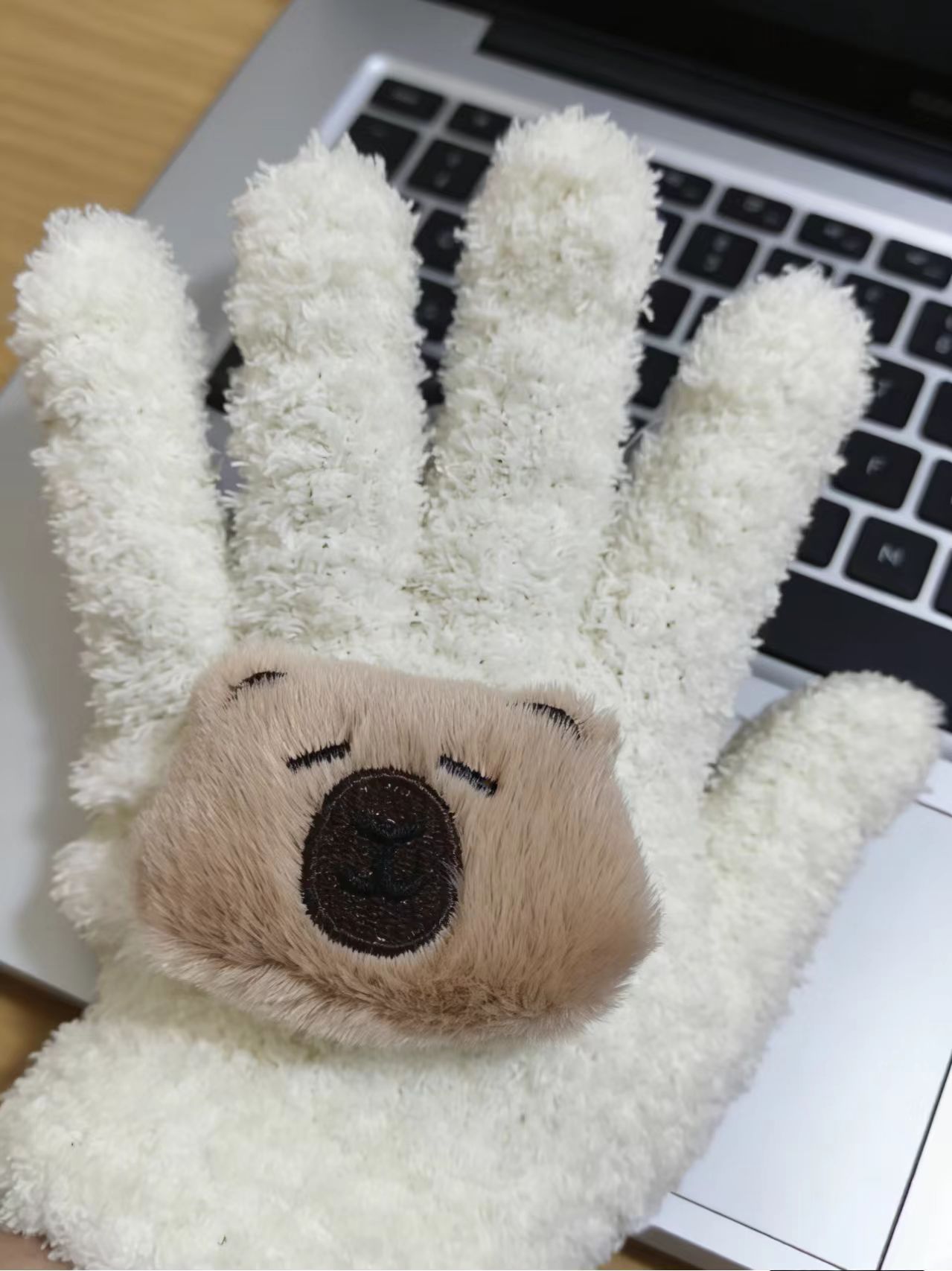 카피바라 노란색 장갑