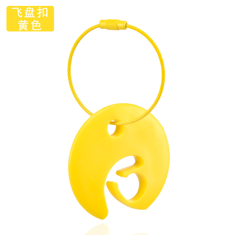 Discboy Frisbee profesional extremo Frisbee clip de abrazadera de gancho de almacenamiento portátil al aire libre Frisbee clip