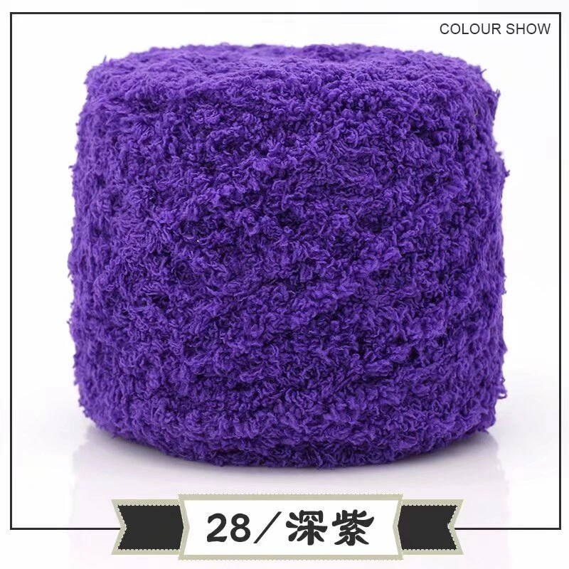 Королевская бархатная пряжа (Coral Velvet) 100 г, толщина 4 мм, детский шарф и ткань для полотенец, многоцветный