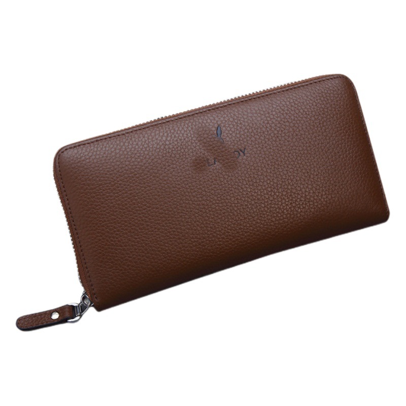 Titular de la tarjeta de billetera de los hombres cartera de los hombres titular de la tarjeta de los hombres cartera corta de los hombres de gran capacidad