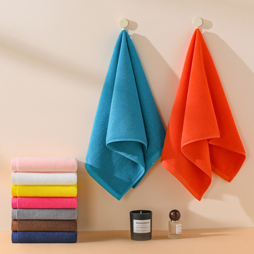 Xinjiang Cotton Towel Full Cotton Class A Towel 7A Antibacterial Fine Carded Cotton Face Towels for Men and Women Available in Multiple Colors, Customizable Logo